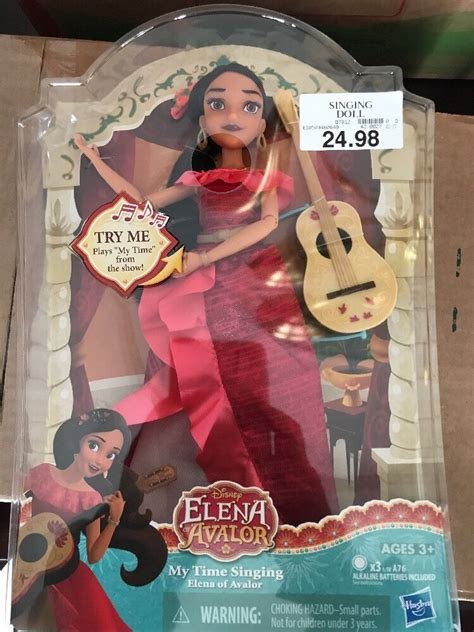 Disney Princess My Time Singing Elena Of Avalor Doll With Guitar New
