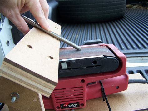 Ways To Use A Belt Sander Other Than As Directed Belt Sander Belt Sander Jig Lathe Tools