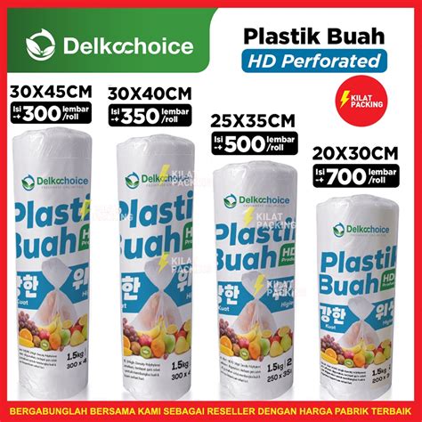 Jual Plastik Hd Roll Kemasan Plastik Buah Daging Sayur Fotocopy Premium