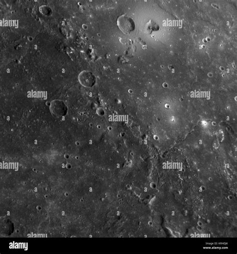 Pia10942 Messenger Discovers Volcanoes On Mercury Stock Photo Alamy
