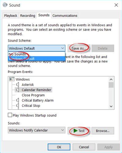 How To Turn Off Notification Sounds On Windows 10 Nanaxmk