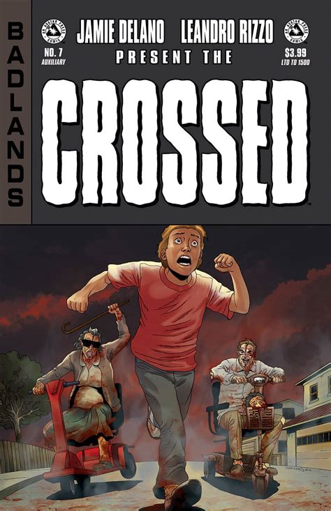 Crossed Badlands 7 12 Auxiliary Bag Set Fresh Comics