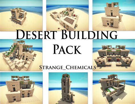 Desert Building Pack Minecraft Project