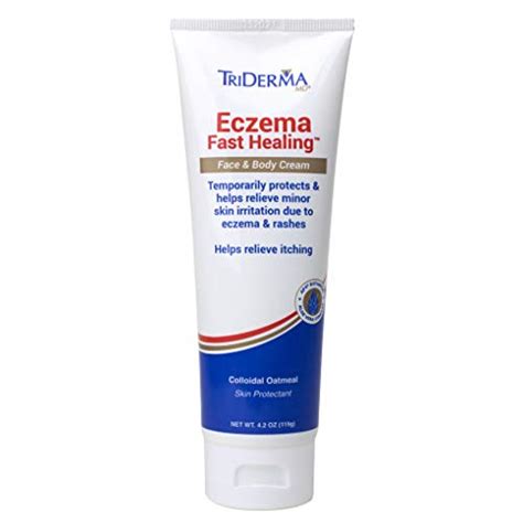 Triderma Eczema Fast Healing Face And Body Cream 42 Ounces100 Usa