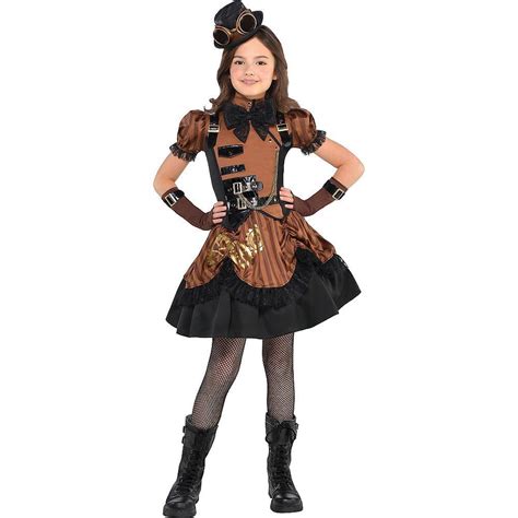 Girls Steampunk Costume Image 1 Steampunk Halloween Costumes Girls