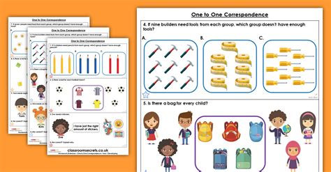 One To One Correspondence Homework Extension Year 1 Place Value