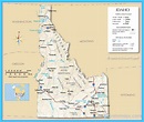 Map of Boise Idaho - TravelsMaps.Com