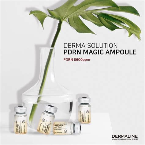 Dermaline Derma Solution Pdrn 8600ppm Magic Ampoule Buy Online Uk