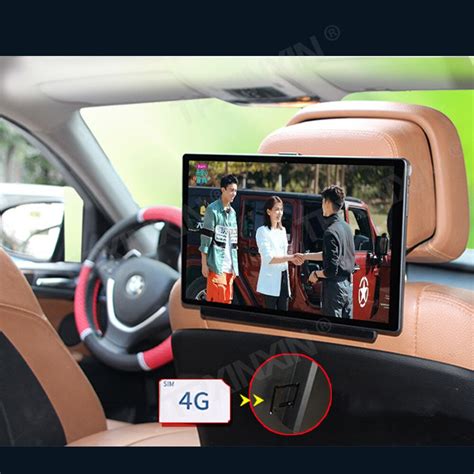 116 Inch Android 100 2gb16gb Car Headrest Monitor 8 Cores 4k 1080p