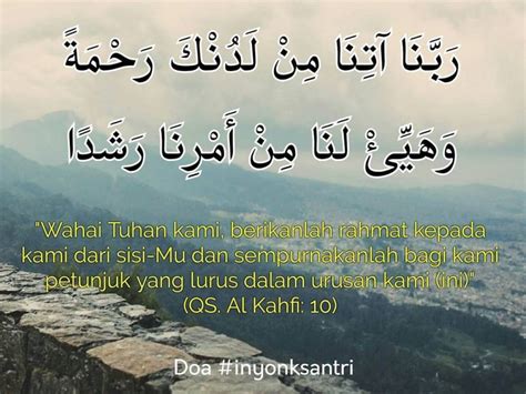 Surah Al Kahfi Ayat 1 10 Latin Dan Terjemahan Id