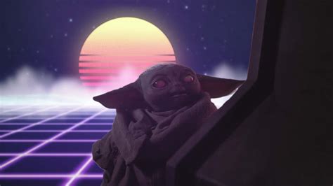 Download Get Lost In The Sweet Innocence Of Baby Yoda Wallpaper