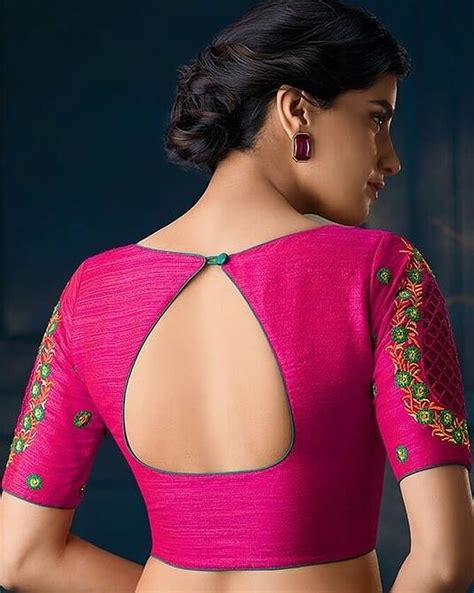 Evergreen Saree Blouse Back Neck Designs To Get A Glam Look K Fashion