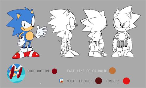 Sonic Artchive On Twitter Character Reference Sheetsturnarounds Of