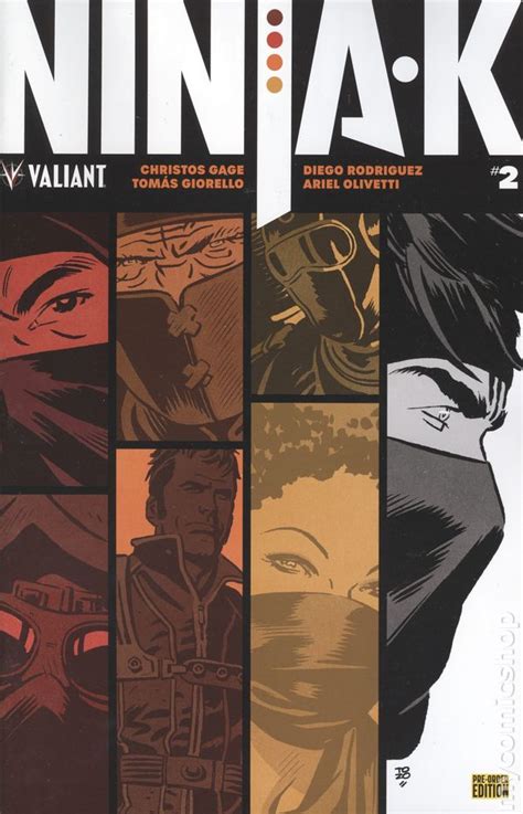 Ninja K 2017 Valiant Comic Books
