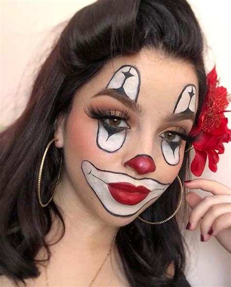 63 Trendy Clown Makeup Ideas For Halloween 2020 Stayglam Cute Clown