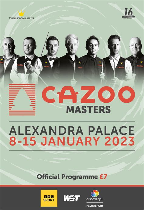 The Masters 2023 Tickets Snooker