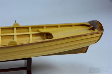 Boston Whitehall Tender Wooden Model Ship Savyboat