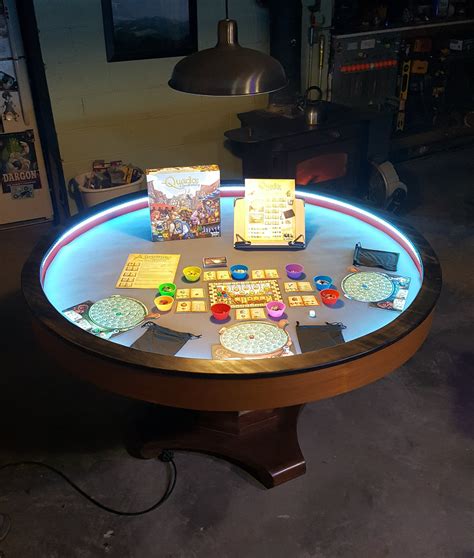 These tables were designed from the ground up for board gaming. Thought I'd share my DIY Board Game Table Conversion : boardgames