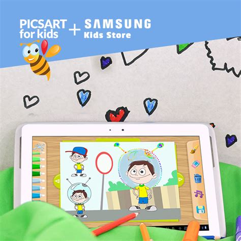Introducing Picsart For Kids In Samsungs Kids Store Picsart Blog