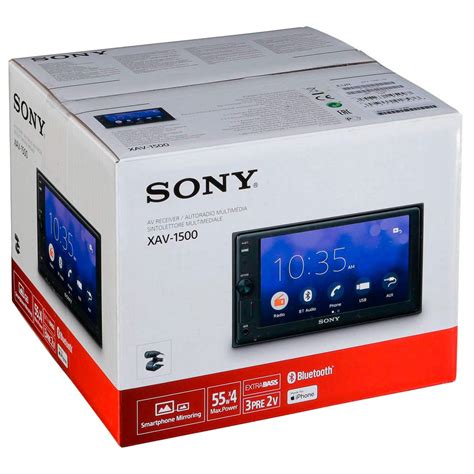 AutoestÉreo Sony 2 Din Bt Xav1500 Autoboutique Gm Audio City Car