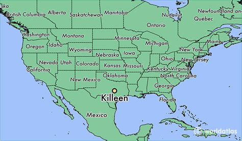 Map Of Killeen Texas And Surrounding Areas Secretmuseum