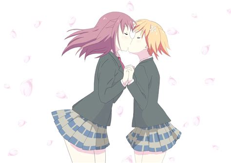 Takayama Haruka And Sonoda Yuu Sakura Trick Drawn By Ygh Danbooru