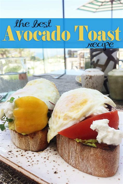 Best Avocado Toast Recipe With Egg All About Image Hd