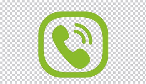 Logo Telephone Call Icon Green Phone Symbol Green Incoming Call