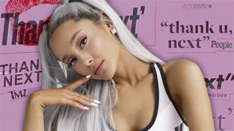 Thank u, next (stylized in all lowercase) is the fifth studio album by american singer ariana grande, released on february 8, 2019, by republic records. Ariana Grande Goes #1 | Thank U, Next - YouTube