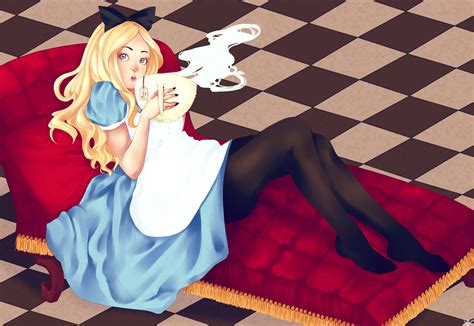 Xbooru Alice Alice In Wonderland Blonde Hair Blue Eyes Breasts Col My Xxx Hot Girl