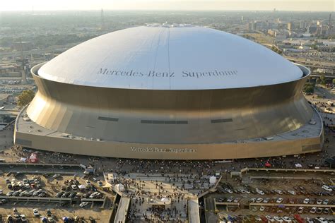 World class, inside and out. Mercedes Benz Superdome Stadium Tour - Amiee Wade