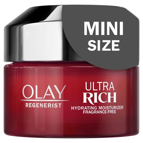 Olay Regenerist Ultra Rich Face Moisturizer Fragrance Free Trial Size