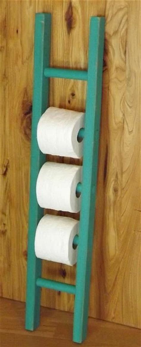 Surprisingly, the adhesive strip is waterproof, so the holder won't fall even if you expose it to moisture. 45 DIY Toilet Paper Holder and Storage Ideas (37 ...