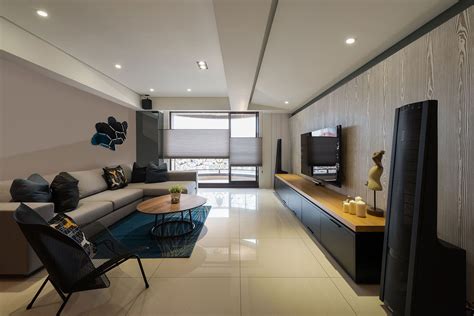 Stylish Element Apartment In Taiwan By White Interior Design 03