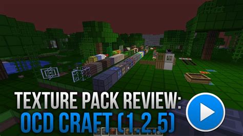Minecraft Texture Pack Showcase Ocd 125 Youtube