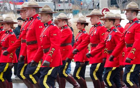 The Royal Canadian Mounted Police Mounties Police Police Uniforms