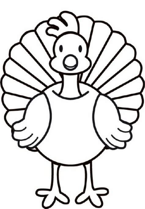 Coloring Pages Turkey Printable