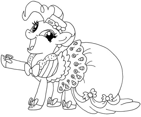 Pinkamena diane pie paper pony figurine. Top 30 + My Little Pony Coloring Pages - printable ...