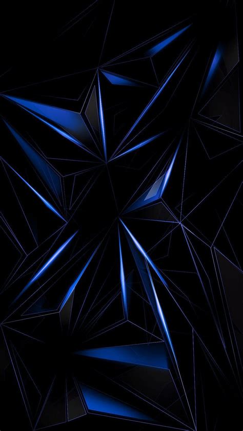 Dark Blue Geometric Phone Wallpapers Top Free Dark Blue Geometric
