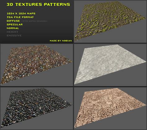 Free 3d Textures Pack 21 By Nobiax On Deviantart
