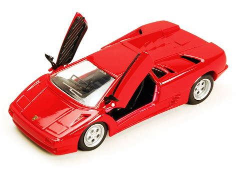 Lamborghini Diablo Hard Top Red Maisto 31903r 124 Scale Diecast