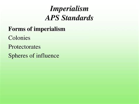 Ppt 19 Th Century Imperialism The New Imperialism Powerpoint