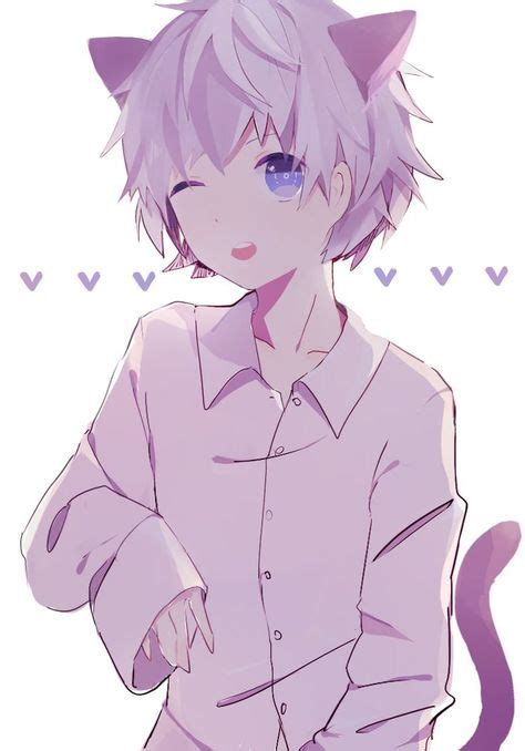 Pin By És Laharl On Neko Boys Anime Cat Boy Anime Guys Anime