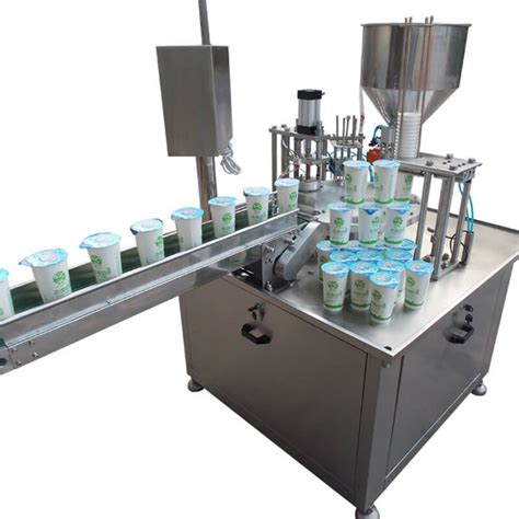 factory direct sale automatic honey yogurt jelly ice cream cup filling sealing machine