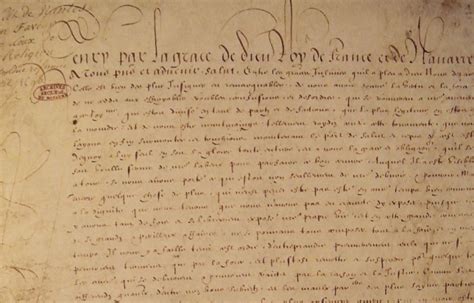 Edict Van Nantes 1598 Godsdienstvrijheid Voor Hugenoten