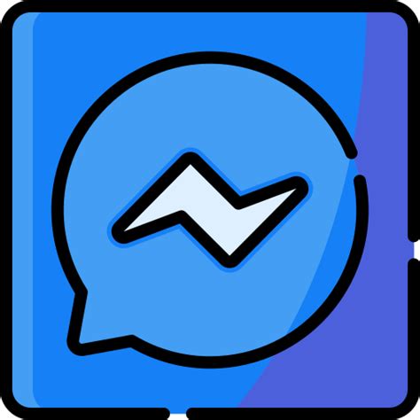 Facebook Messenger Logo Free Social Media Icons