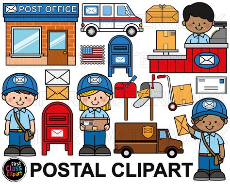 Postal Clipart Post Officer Clip Art Postman Clipart Post Woman