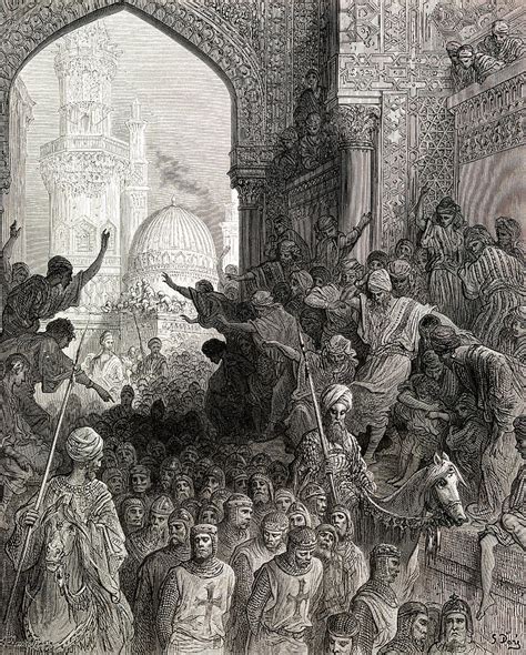 Arrival At Cairo Of Prisoners Of Minich During The Seventh Crusade