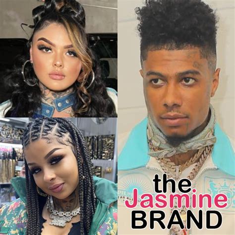 Blueface And His 1st Baby Mother Jaidyn Alexis Seemingly Split And Argue