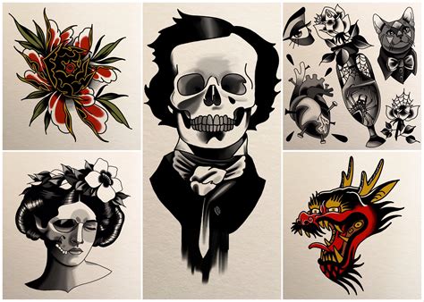 For Hire Tattoo Artist Illustrator And Graphic Designer For Tattoo